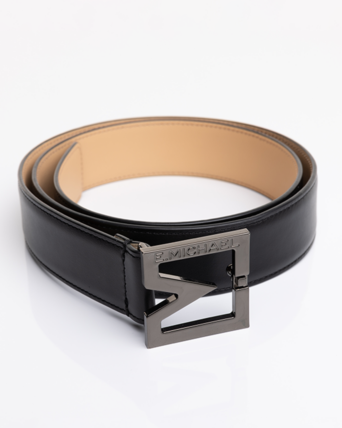 MIDNIGHT ITALIAN LEATHER BELT
